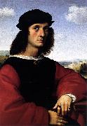 RAFFAELLO Sanzio Portrait of Agnolo Doni oil on canvas